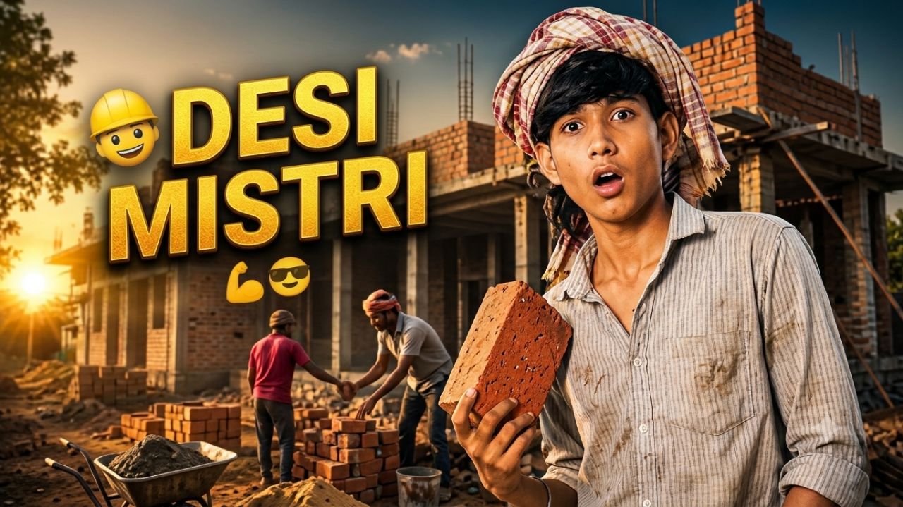 ​देशी मिस्त्री का तगड़ा जुगाड़ देख मज़दूर हैरान! 🤯🤣