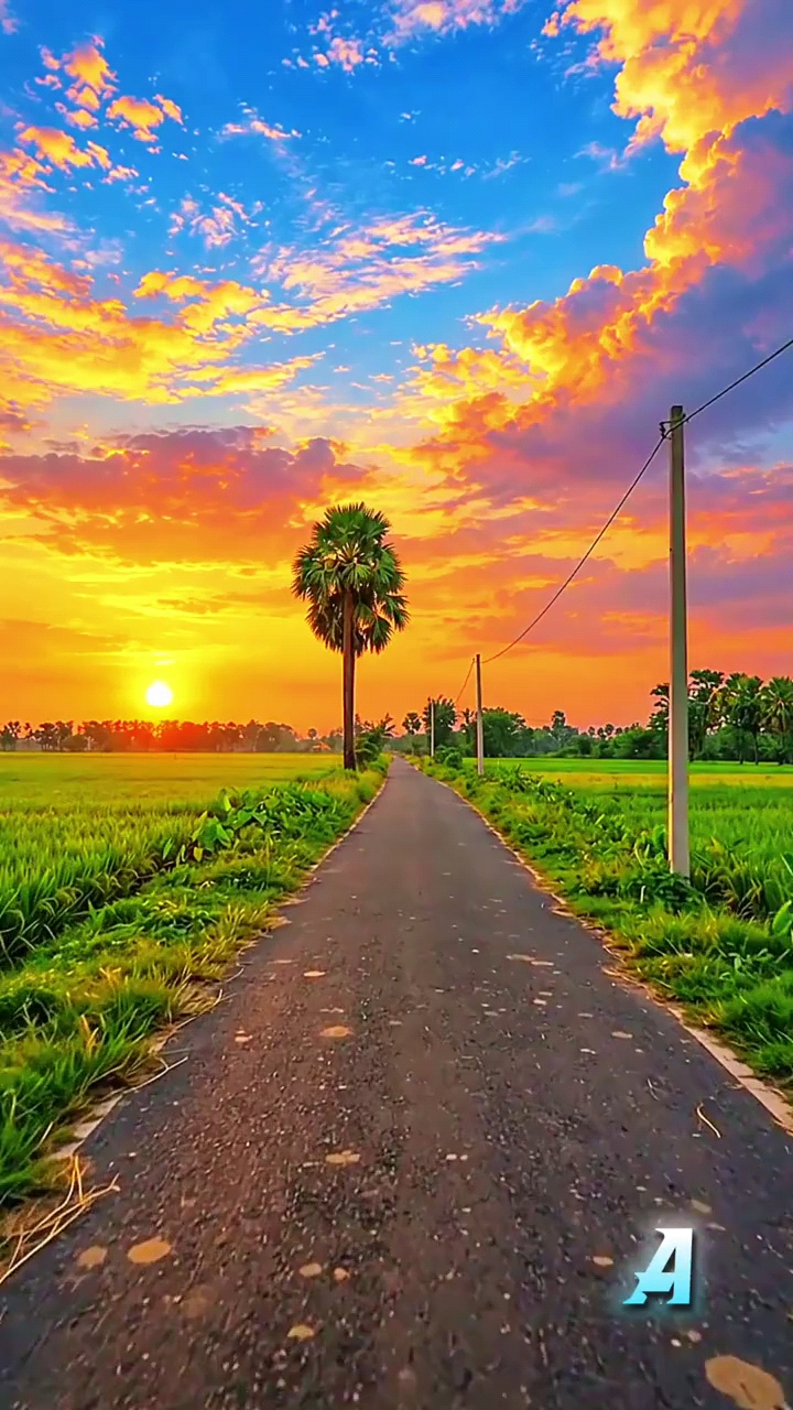 Peaceful nature video beautiful village morning 🌅🌄