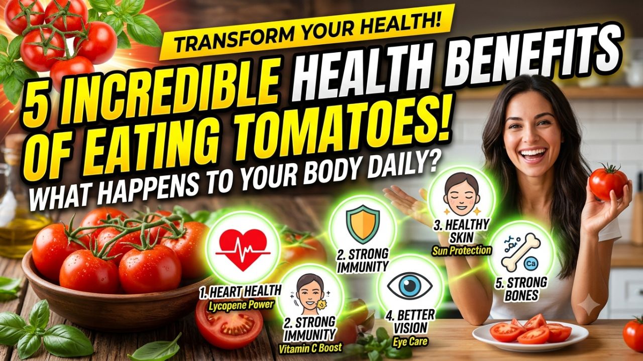 🍅 5 Incredible Health Benefits of Eating Tomatoes | What Happens to Your Body When You Eat Tomatoes