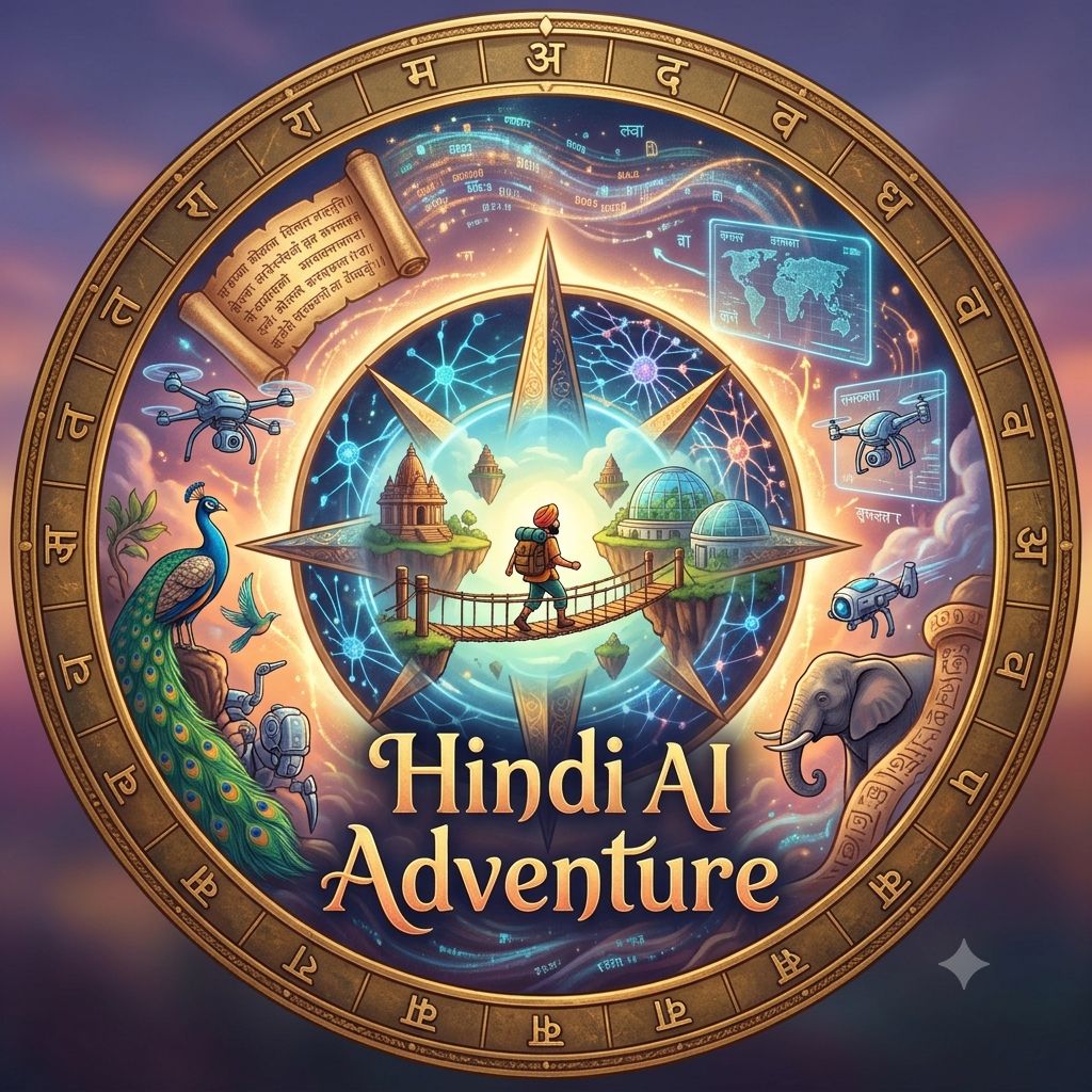 Hindi AI Adventure on Bideo