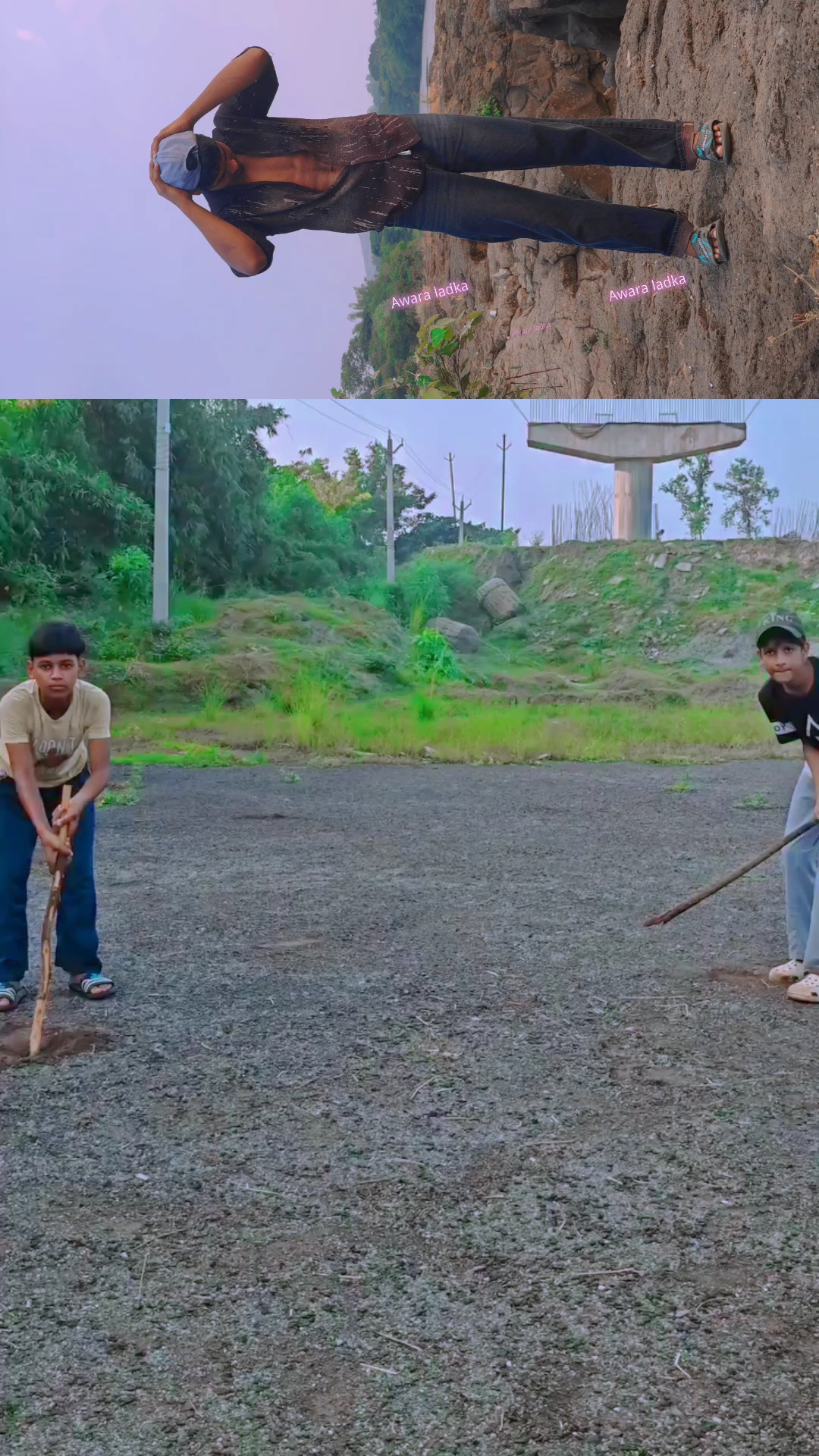 Takla ke sath hockey 😂🤣 #viral , #foryou , #fyp , #explore , #funnyreels