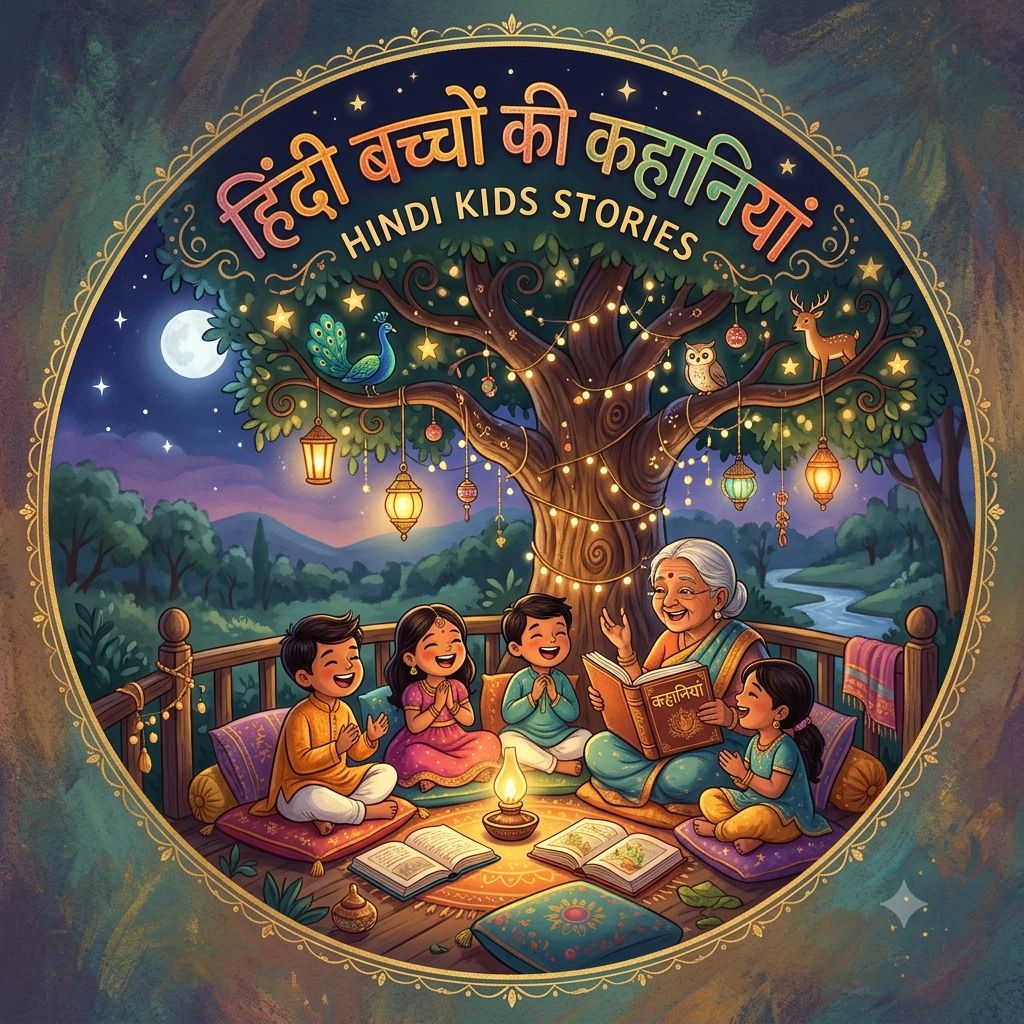 Hindi kids stories on Bideo