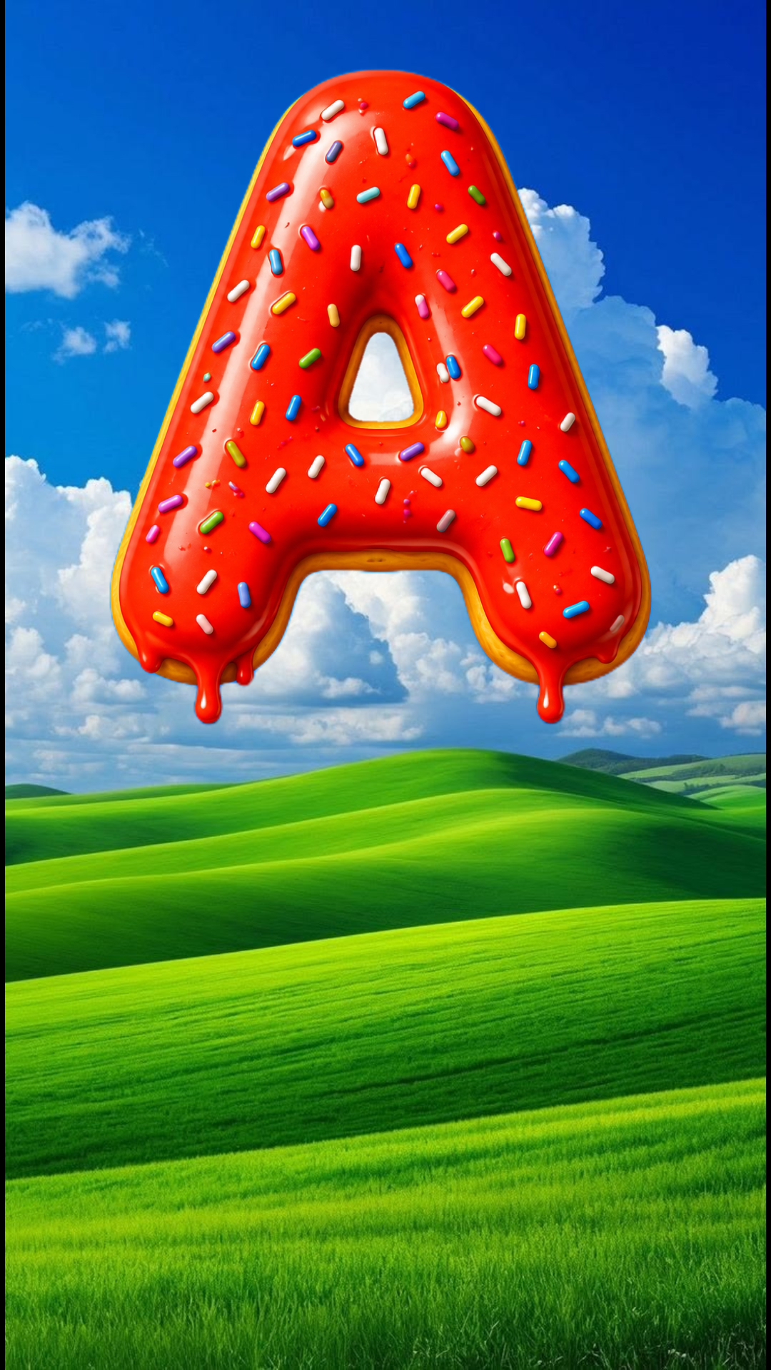 A for apple 🍎 ABCD