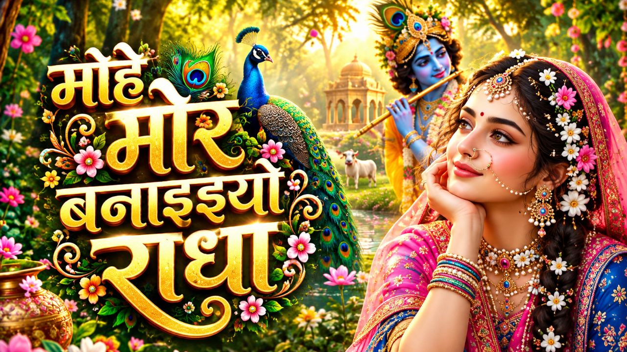Mohe Mor baniyo Radha. ✨💫🥀🌺#@ajeetmourya