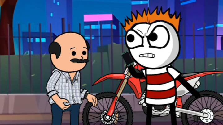 😂 गाड़ी वाले से पंगा लेना पड़ा भारी! 🤣 | बड़े खतरनाक लोग हैं 😱 @cartoonfunny11 #Shorts