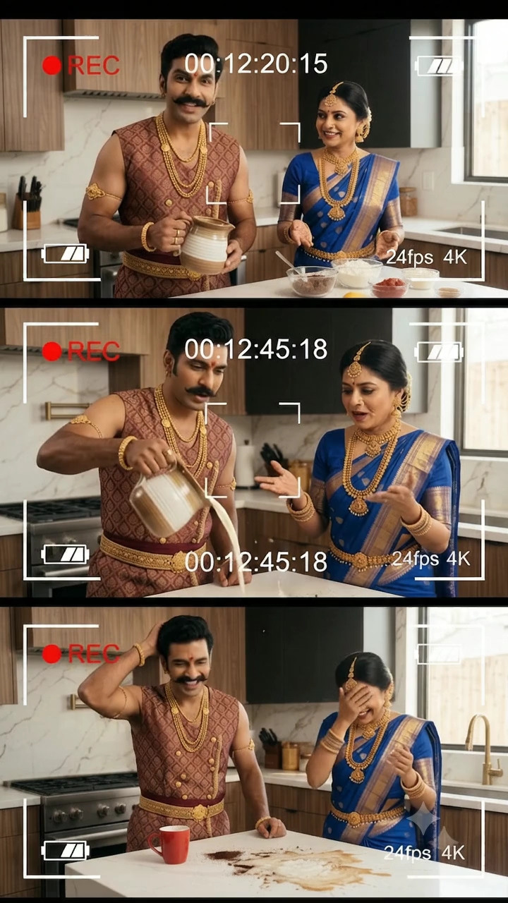 😂 রান্না করতে গিয়ে যা কাণ্ড ঘটল! 🤣 শেষটা দেখলে হাসি থামবে না! ❤️🔥