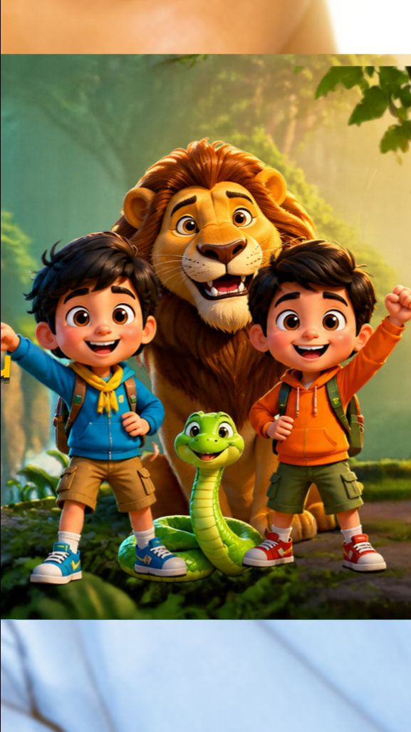 🦁 Sher Aur Sherni Ki Zabardast Comedy 😂 | Funny 3D Cartoon Video