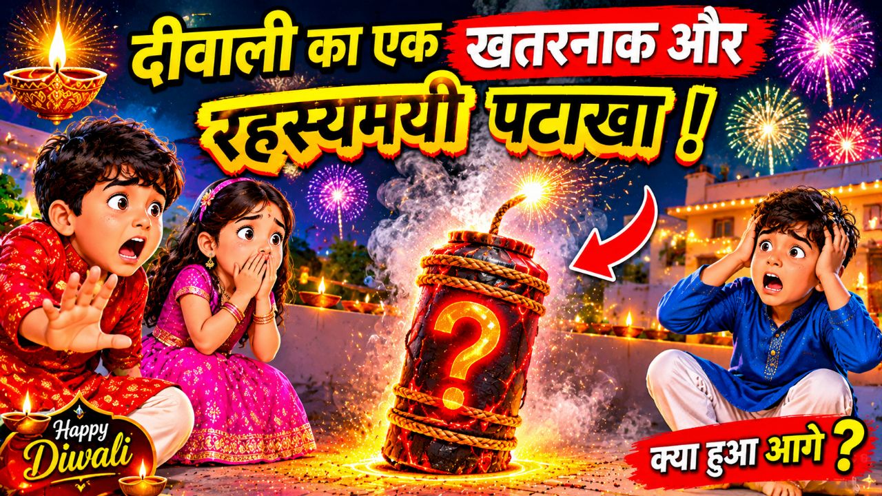 🎆 दीवाली की रात मिला एक रहस्यमयी पटाखा 😱 फिर हुआ कुछ ऐसा कि सबके उड़ गए होश! | Hindi Horror Story
