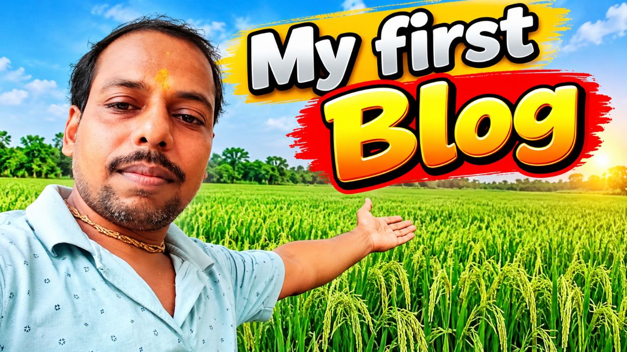 🌾 My First Village Blog ❤️ | Beautiful Green Fields & Village Life