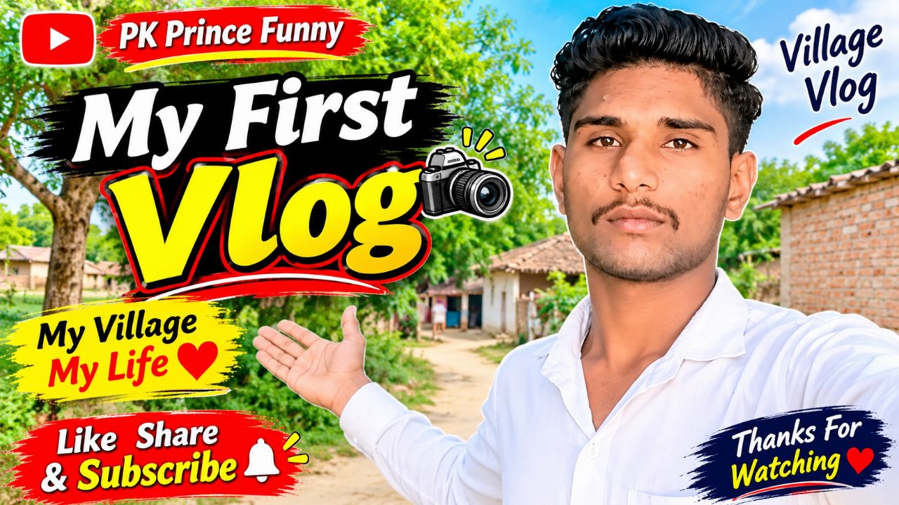 My First Vlog ❤️ | मेरी पहली Vlog की शुरुआत 🎥