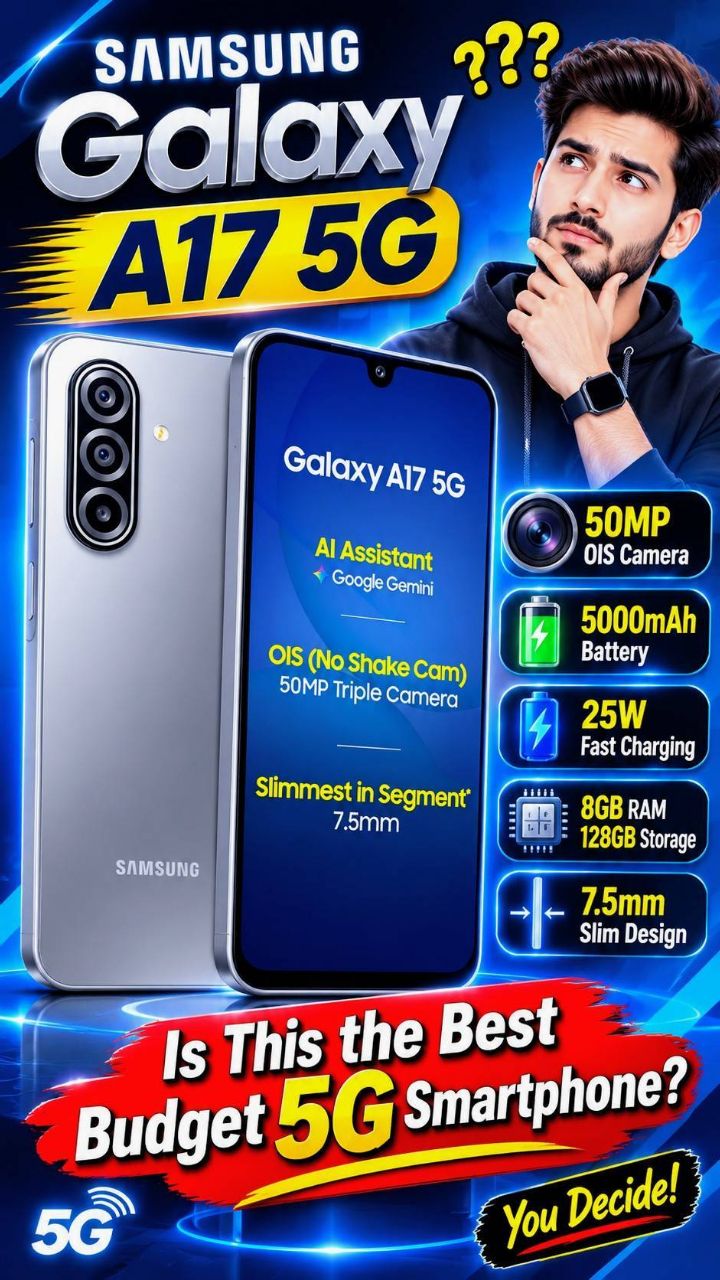 Can the Samsung Galaxy A17 5G Impress You with Its Premium Features? #samsung #viral #shorts