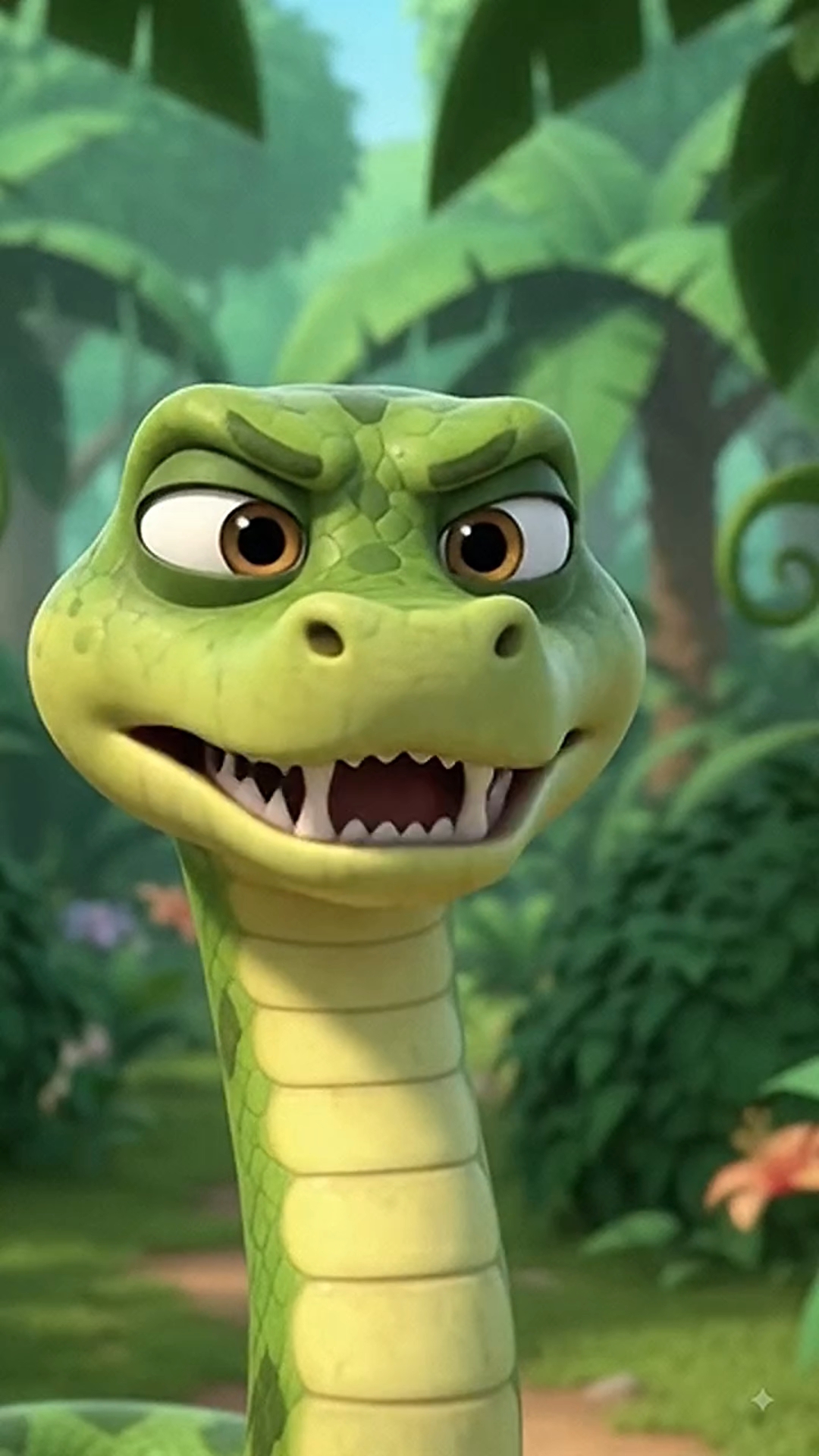 जंगल के गुस्सैल साँप की मजेदार कहानी! 🐍😂 | हँसी नहीं रुकेगी 🤣