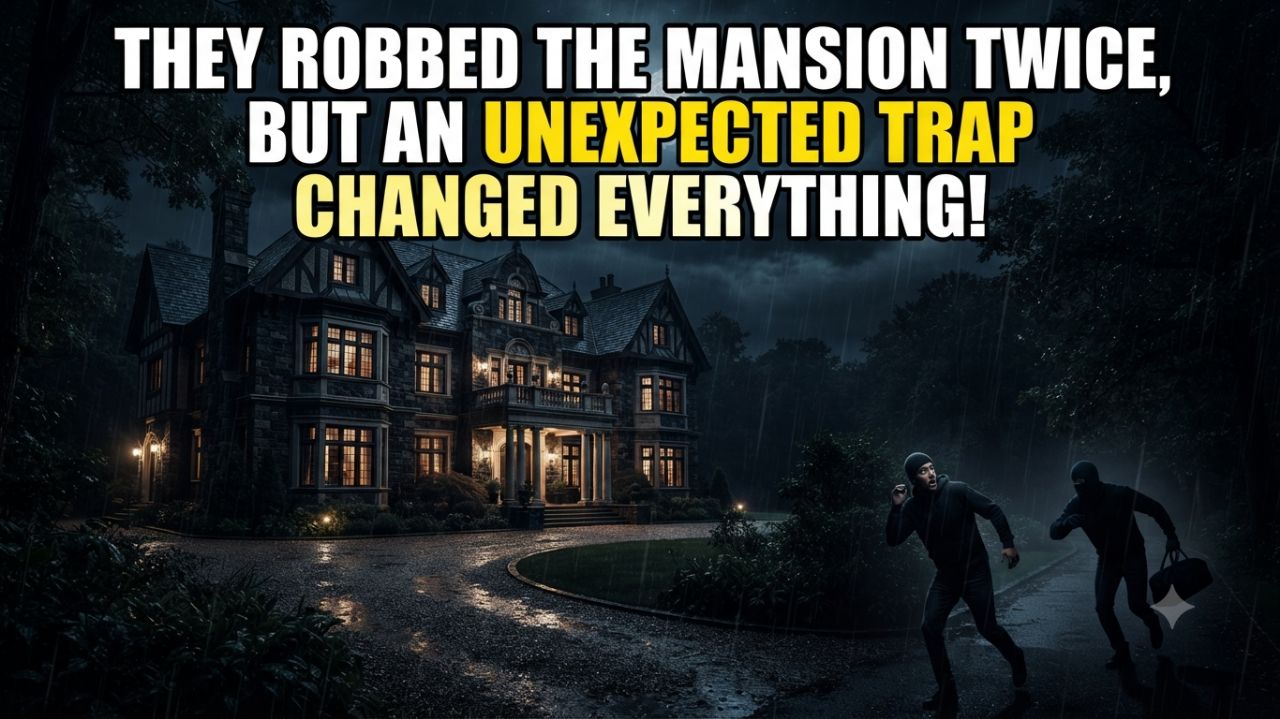 They Robbed the Mansion Twice, But an Unexpected Trap Changed Everything!
Mansion Heist, Double Robb