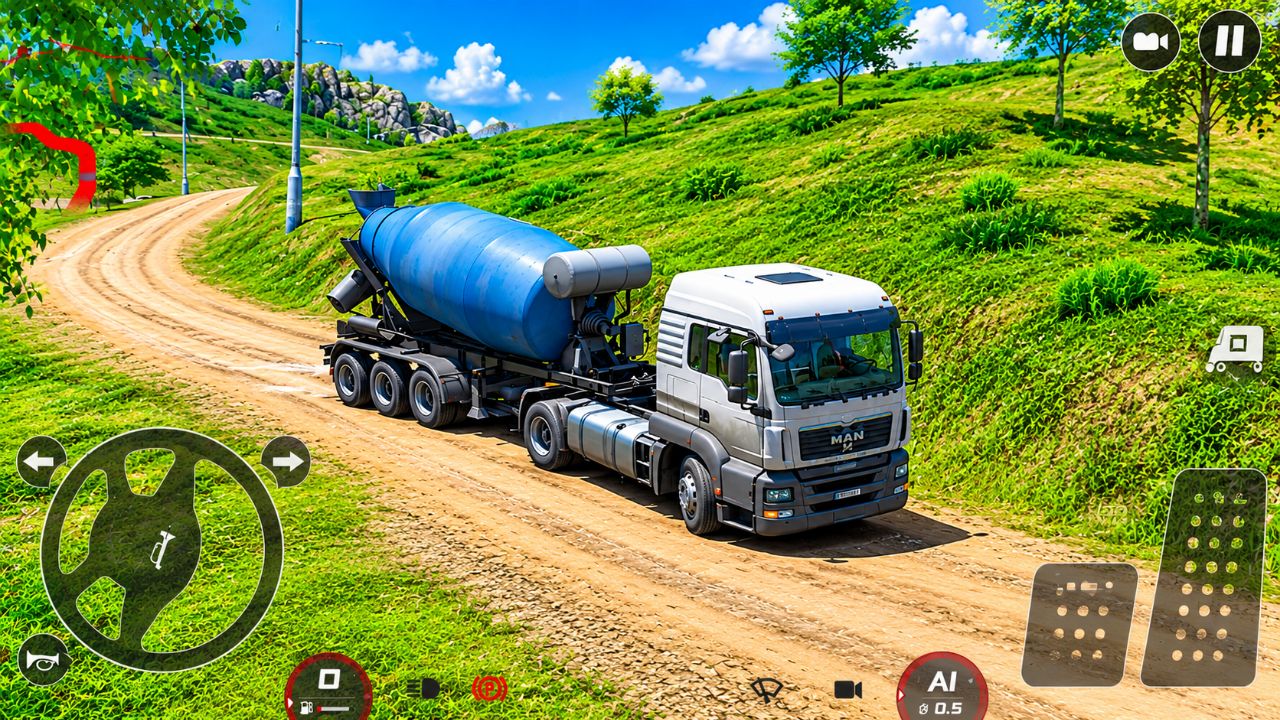 Pat  -  2  🔴💥Truck gaming💥🔴 me Khai Mein Kud ke kutte Bajar  👀📍 truck gaming 3D game 👀📈