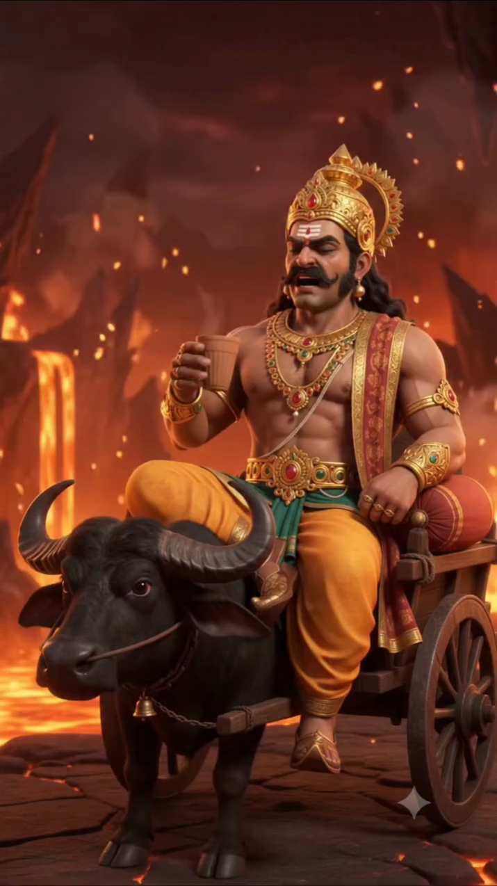 Yamraj aur Hara Sap narak mein 🤣🤣