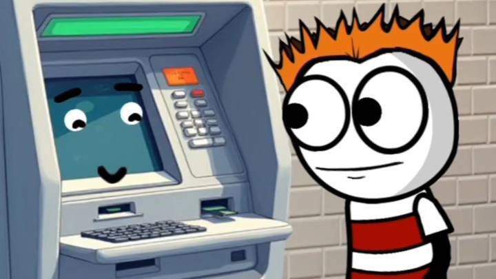 🤣 ATM भी बोल पड़ा – भाई पैसे निकालने आए हो या मुझे परेशान करने? 😂💸