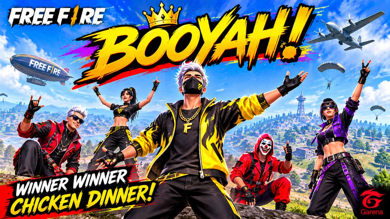 Free fire Booyah 🔥💥 CS SQUAD RANKED GAMING