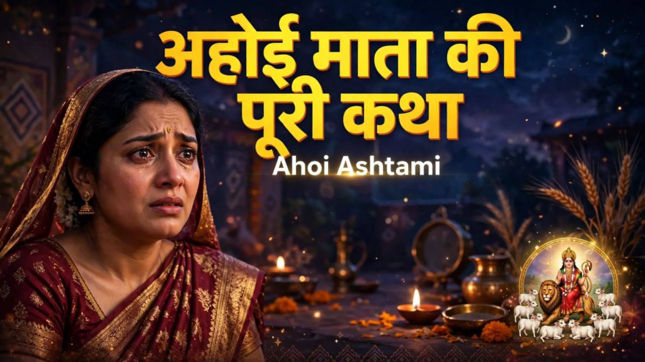 क्या आप जानते हैं अहोई अष्टमी यानी होई त्योहार क्यों मनाया जाता है? 🙏 अहोई माता की कथा, स्याहू के