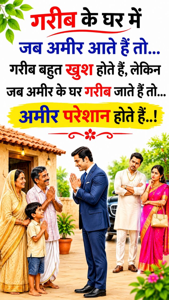 गरीब के घर में आमिर जाते #bedeo #shayri