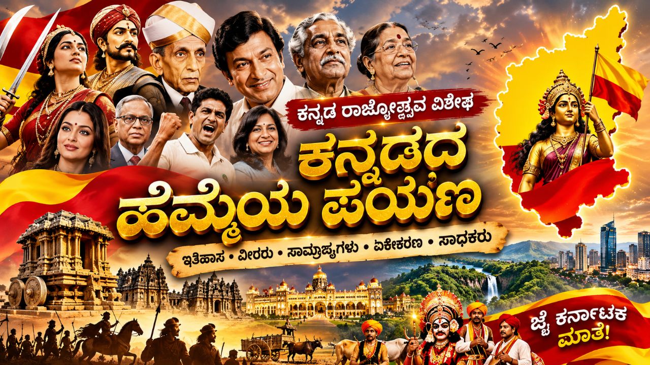 ಕನ್ನಡದ ಇತಿಹಾಸ ಕೇಳಿದರೆ ಮೈ ರೋಮಾಂಚನವಾಗುತ್ತೆ! ❤️💛 | ಕನ್ನಡ ರಾಜ್ಯೋತ್ಸವ ವಿಶೇಷ