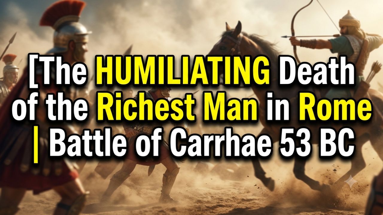 The HUMILIATING Death of the Richest Man in Rome | Battle of Carrhae 53 BC
