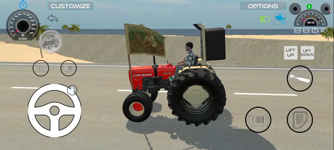 👀📈🔥Indian game tractor game jahaj Bana Denge tractor  120 + speed Hai Iski 📈🔥🥶